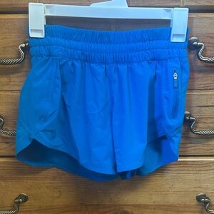 Blue Lululemon Women's Athletic Shorts